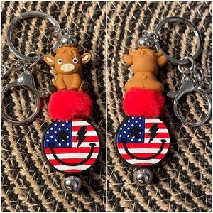 Patriotic Keychain